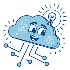 cloud computing concept