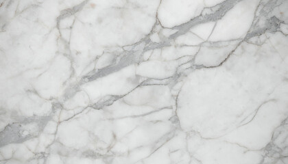 White and grey marble texture captured top-down, showcasing elegant natural veining patterns with soft studio lighting and subtle shadows that highlight its smooth, luxurious surface.