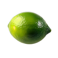 Fresh lime isolated on white png showing juicy citrus fruit cut section and natural organic freshness perfect for food and design projects