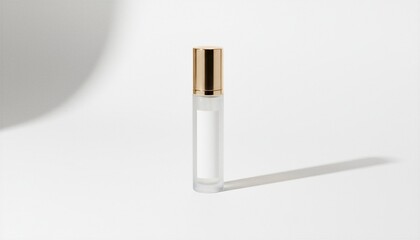 Elegant Perfume Bottle: Minimalist Beauty Shot