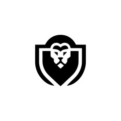 Regal Lion Crest Strong and Bold Vector Emblem