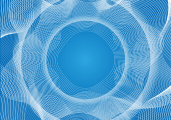 デジタルな波形のトンネル