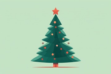 Chirstmas tree christmas plant illuminated.