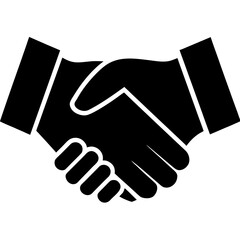 handshake vector illustration