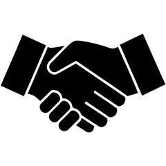 handshake vector illustration