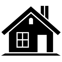 house icon on black
