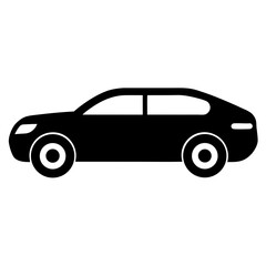 Fototapeta premium black and white car