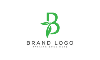 letter B logo design vector template design for brand.