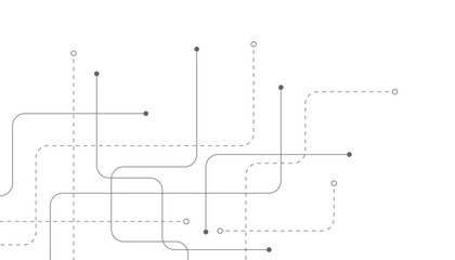 Abstract background with technology circuit board texture. Modern electronic motherboard texture. Creative idea for internet technology. Tech concept for header, web banner, website, presentation.