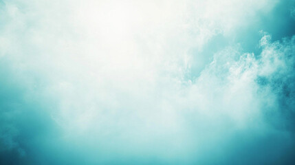 A soft cyan gradient flowing into icy blue and pale teal conveys purity, renewal, and quiet clarity, symbolizing emotional cleansing, openness, and the cooling calm of a fresh, revitalizing atmosphere