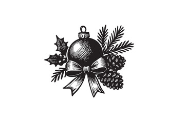 Handdrawn Illustration Christmas Decoration 