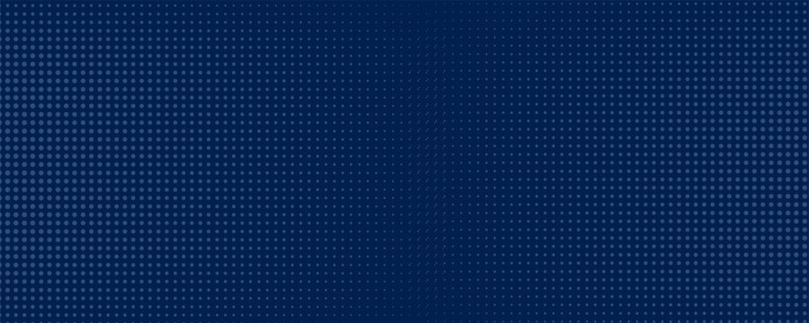 Dot blue pattern screen led light gradient texture background. Abstract technology big data digital background