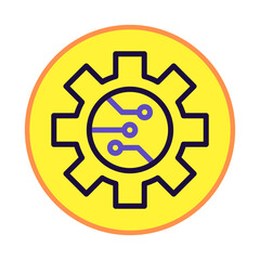 Digital gear with circuit board elements