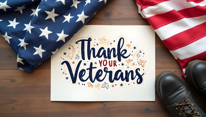 happy veterans day thank you veteran postcard 