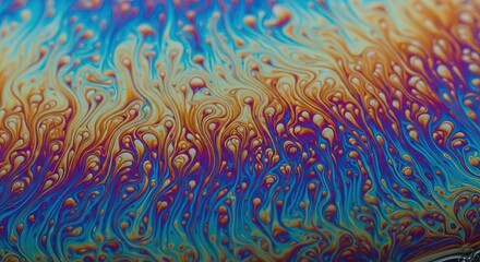 Vibrant swirling colors and patterns create a mesmerizing abstract texture.