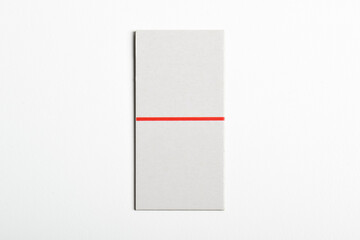 A single domino card isolated on a white background.