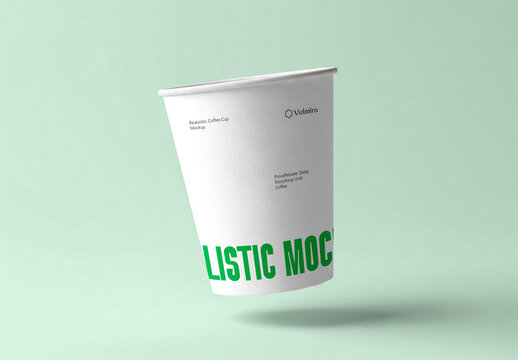 Paper Coffee Cup Mockup