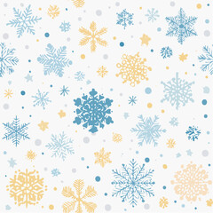 Decorative Holiday Pattern Vector Set