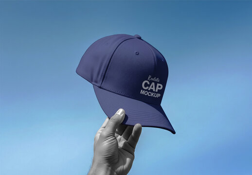 Baseball Cap Mockup with Generative AI