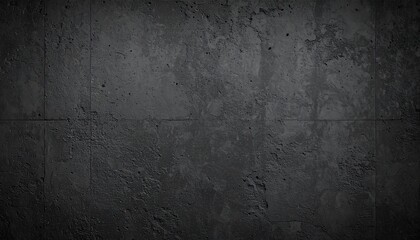 Dark textured concrete wall background for modern interior design, ideal for minimalist architecture or industrial concepts
