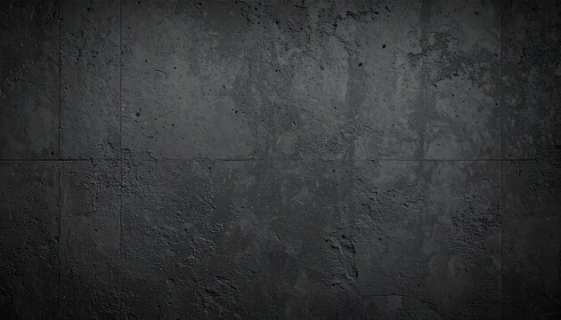 Dark textured concrete wall background for modern interior design, ideal for minimalist architecture or industrial concepts