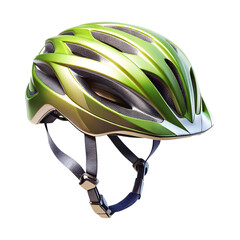 Fototapeta premium Sport bicycle helmet PNG — modern safety equipment.