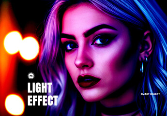 Light Photo Effect Template