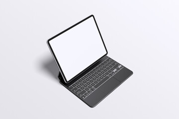 Ipad with Keyboard Blank