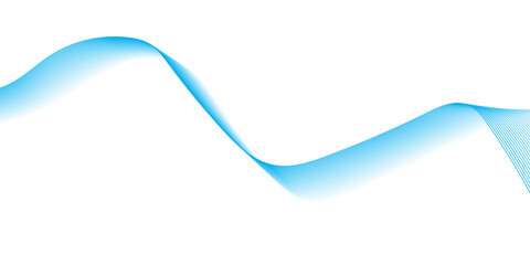 Glowing waveform frequency futuristic energy sound waves technology concept background. Abstract blue wave line vector business texture. Pattern line blend curve flow futuristic background.	
