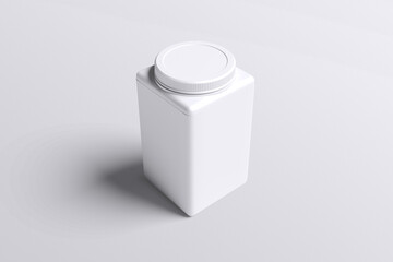Plastic Bottle Mockup Blank