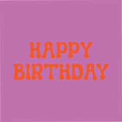 Happy Birthday party celebration vector illustration design, 