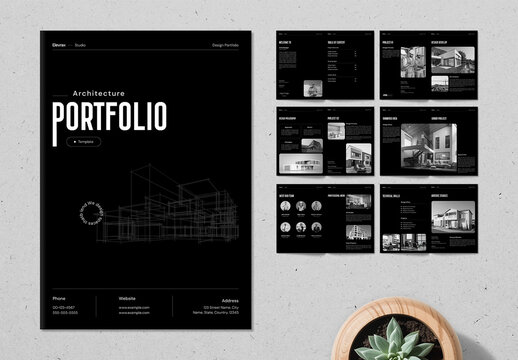 Architecture Portfolio Layout