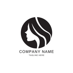 woman face logo