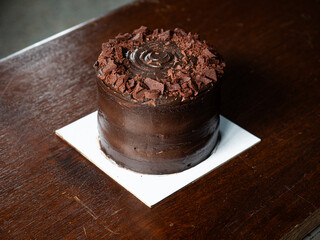 dark chocolate cake