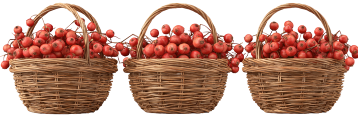 Berries in baskets (1)