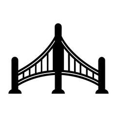 Concrete Bridge Symbol – Architecture Engineering Design.