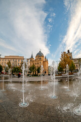 Plac Wolności, Łódź, Polska	