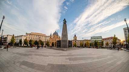 Plac Wolności, Łódź, Polska	