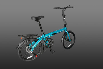 Folding compact bike.