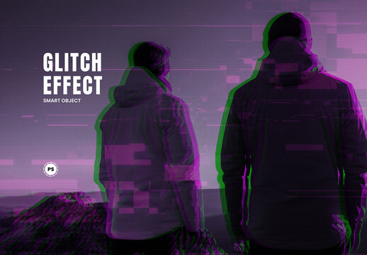 Glitch Photographic Effect