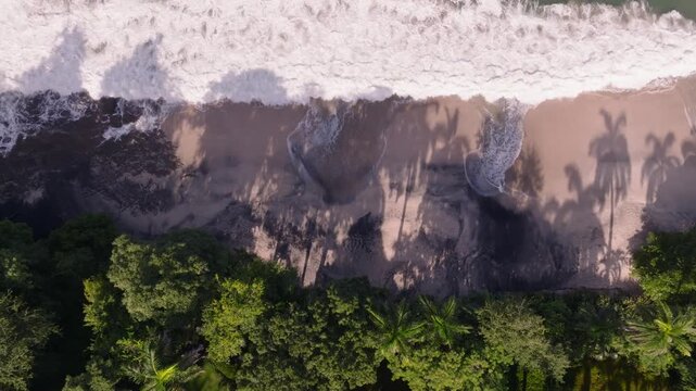 Punta Potrero, Costa Rica with ocean view with drone video overhead.