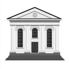 Icono edificio banco