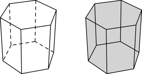 Educational Geometric Shapes icon Set with sharp and rounded corner Heptagon, Cube, Cylinder, Cone, Segment, Angle, Triangle, Scalene, Pentagon, Trapeze, Octagon, Pie, Rhombus, Cubold, Square Pyramid 