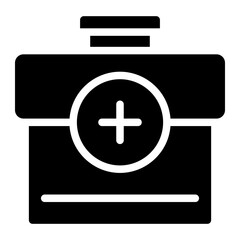 Obraz premium medical briefcase icon