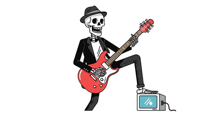 Rocking Skeleton.