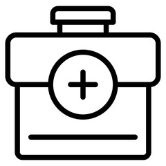 medical briefcase icon