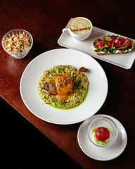 restaurant food. restaurant menu. photos for the menu