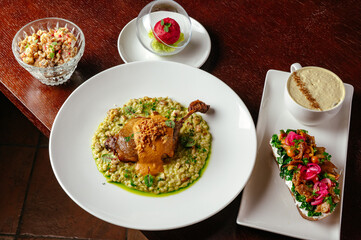 restaurant food. restaurant menu. photos for the menu
