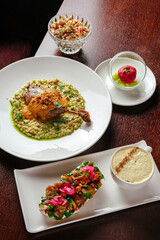 restaurant food. restaurant menu. photos for the menu