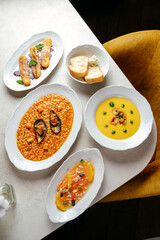restaurant food. restaurant menu. photos for the menu